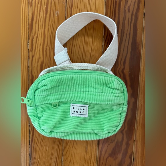 Billabong Lime Green Fanny Pack - Picture 1 of 6